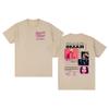 Men's New Cotton Vintage T‑Shirt with Omar Courtz Primera Musa Album Tour Merch Hip‑Hop Fashion Graphic Print Women And Men T-shirt