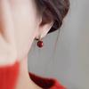 Simple Yet Elegant Pearl Earrings with A Touch of Sophistication. Luxurious Yet Niche, Featuring Tiny Inlaid Zirconia Stones.