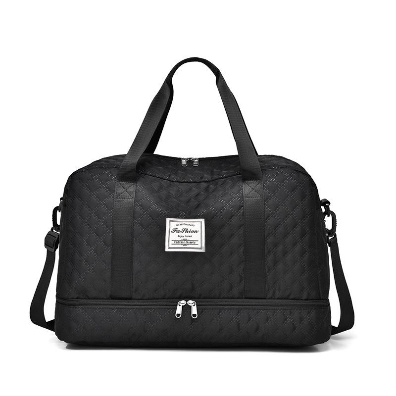 Simple Large Capacity Travel & Gym Bag for Short Trips, Yoga, Swimming, and Fitness