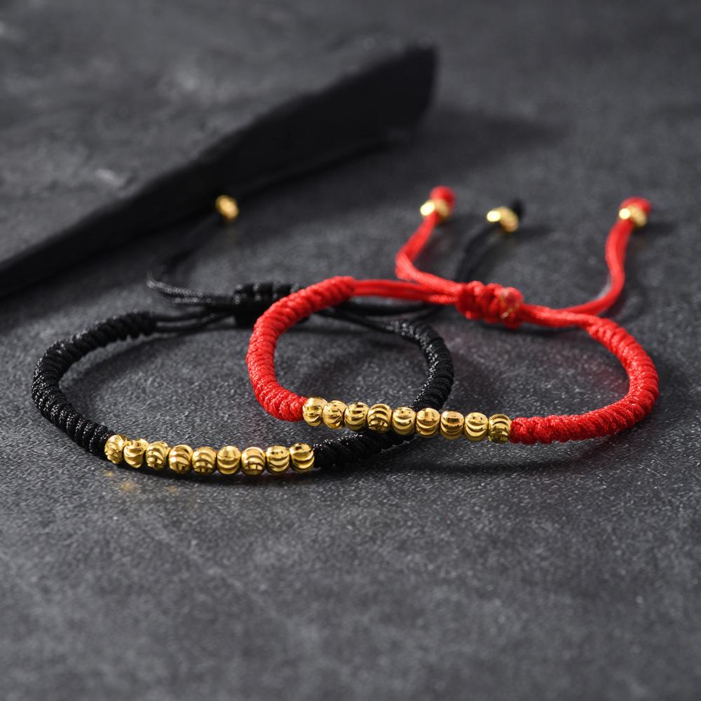 2024 Minimalist Adjustable Women's Bracelet with Copper Beads