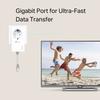 TP-Link TL-PA7017P KIT AV1000 Gigabit Passthrough Powerline Starter Kit Ethernet Adapter Kit