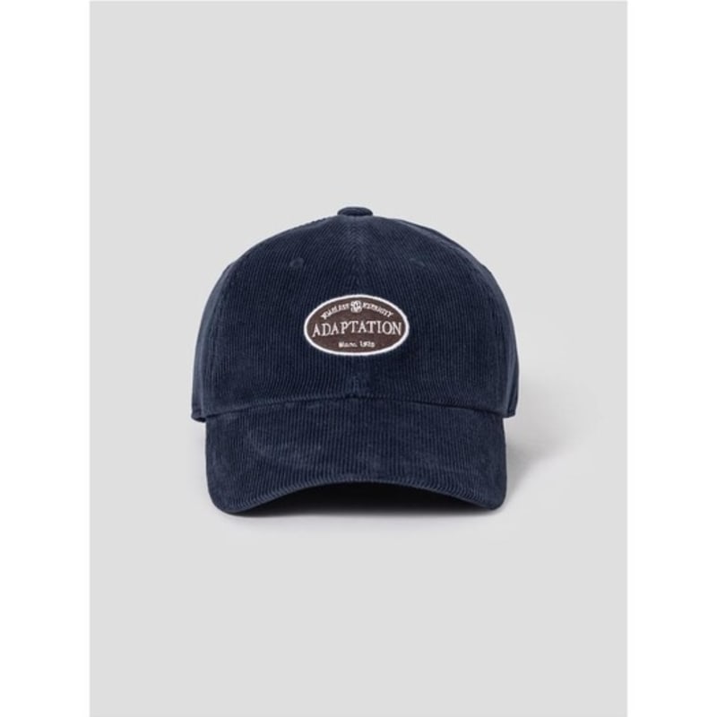 8SECONDS Corduroy Wappen Ball Cap Navy (19598BWY1R)