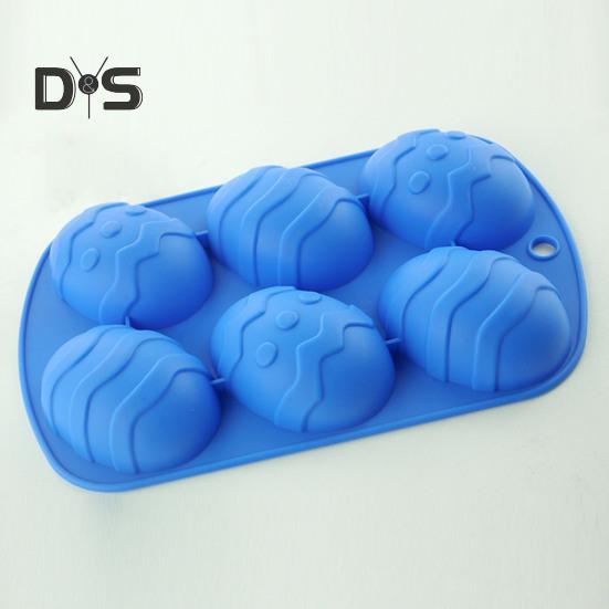 Formă pentru prăjitură Super Wind în formă de ou de Paște, silicon anti-alunecare, fondant, bomboane de ciocolată, pentru desert, pentru brutărie