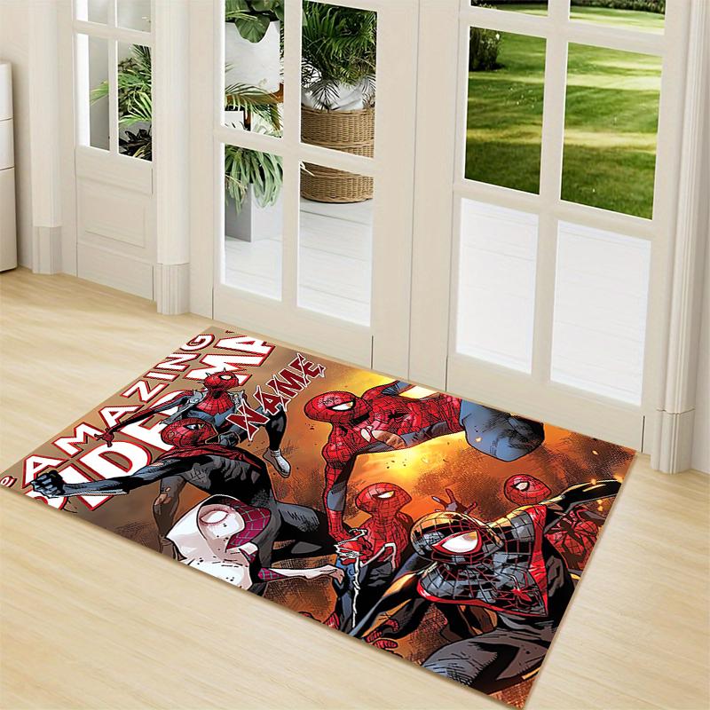 Custom Name Deadpool Movie Poster Carpet Rug Customizable Soft Washable Anti-Slip Home Living Room Sofa Mats Personalized Rug. 090919