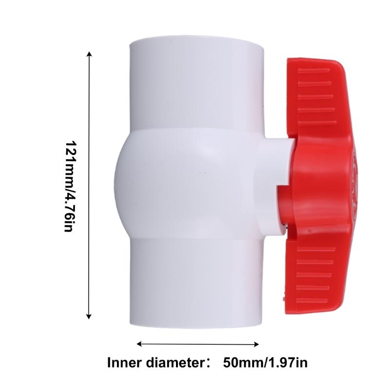 Professionelle PVC-Ventile mit sicherer Abdichtung Auslaufsichere Ventile Mehrere Größen für landwirtschaftliche Bewässerungsanwendungen