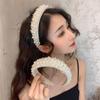 Baroque Bridal Hair Hoop Large Women Hairbands Headwear Pearl Headbands  Women