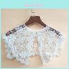 Womens Lace Collared Neckpiece With Floral Pattern For Summer Fashion Accessory