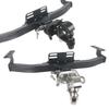 Compatible Tow Hook Frame for Toyota Prado FJ: Rear Towing Modification