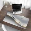 Durable Non-Slip Desk Pad Wavy Lines and Stripes 90X45 Cm