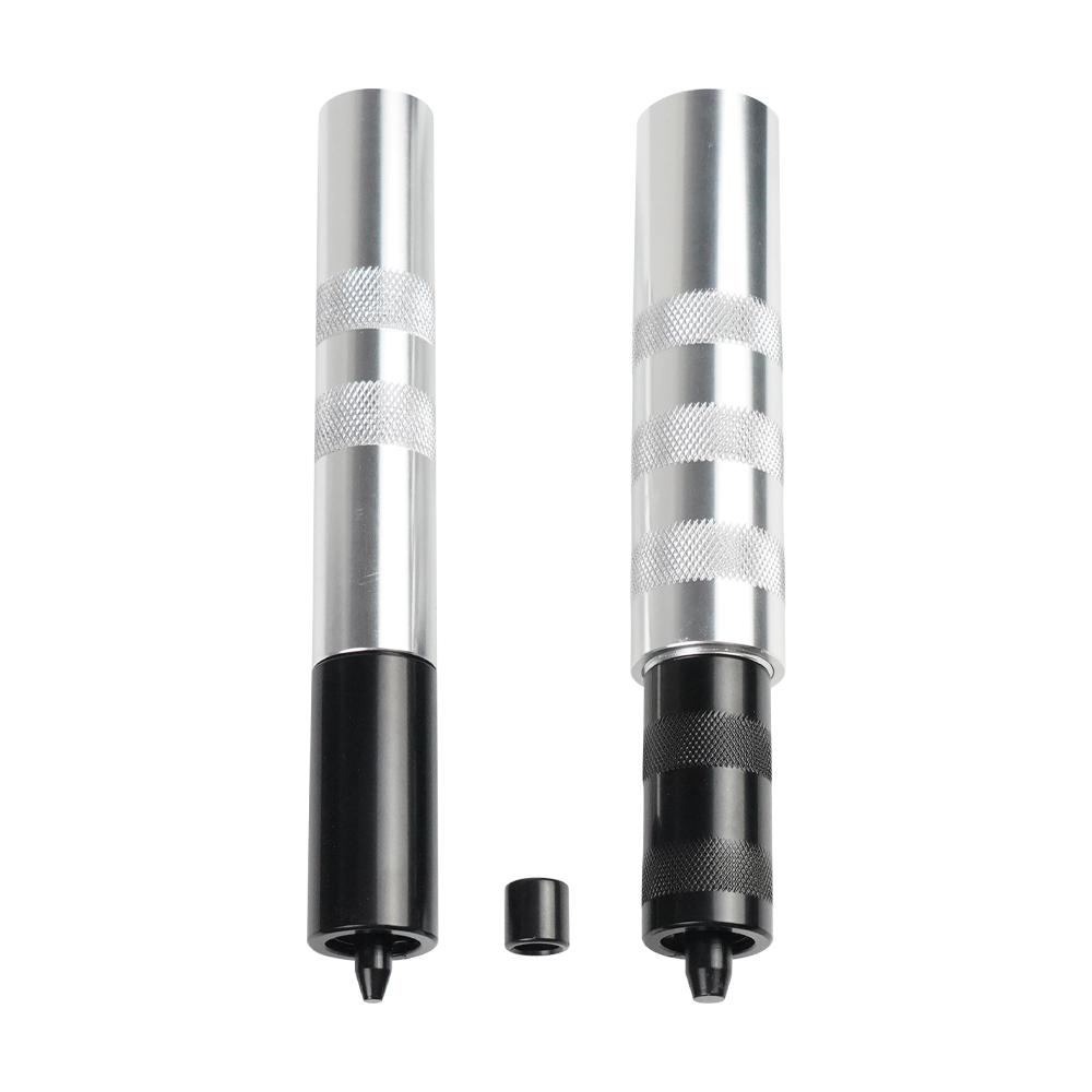 

36050 Комплект для установки и снятия сухарей клапанов для двигателей со штоками клапанов от 4,5 мм до 7,5 мм и от 5/16 до 3/8 серебряный