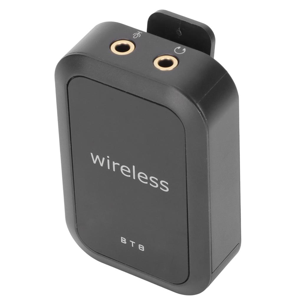 Wireless Lavalier Microphone System Noise Cancelling Lavalier Lapel Mic for Recording Teaching