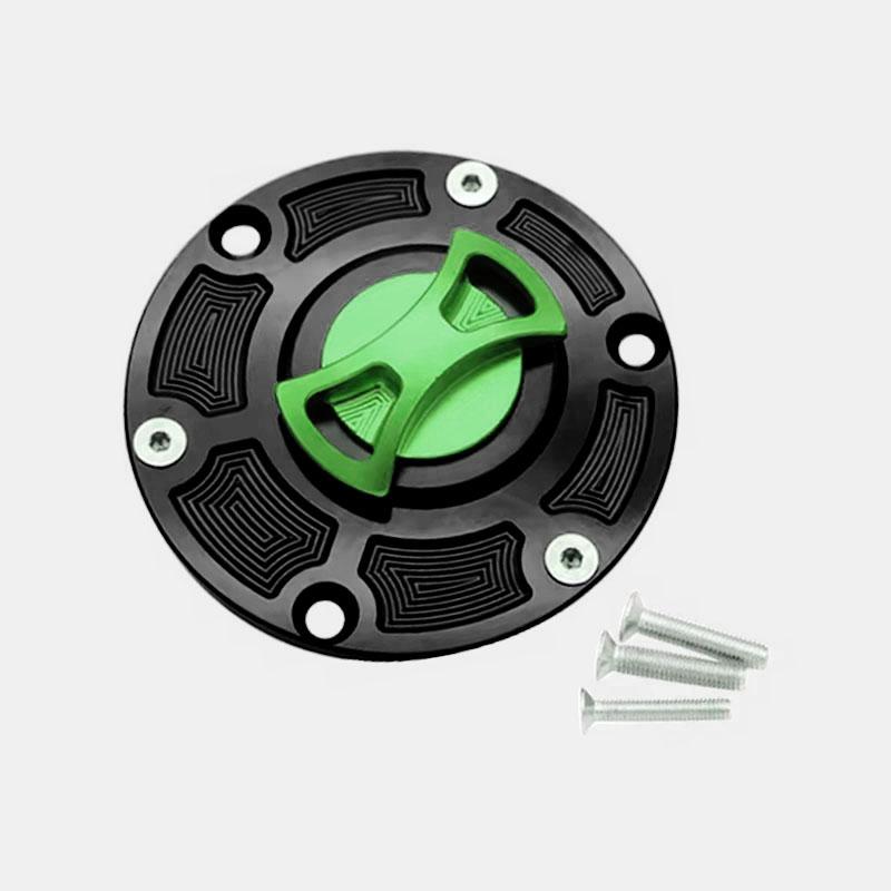 CNC Aluminum fuel tank cap cover For Kawasaki Ninja 250 300 EX250 EX300 ER250 ER300 Z250 Z300 Oil Cap Accessories