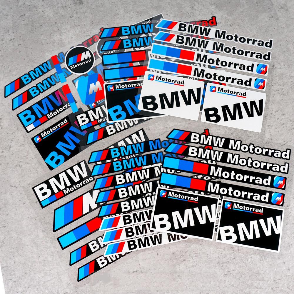 Beliebte Neue Motorradaufkleber Geeignet für BMW Modifizierte Aufkleber Stoßdämpfer Kraftstofftank Seitenkoffer Heckkoffer Reflektierende Aufkleber