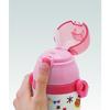 Skater Stainless Steel Children's Water Bottle 380ml Straw Drinking 3D Hello Kitty Snack Time SSPV4 Sanrio-A