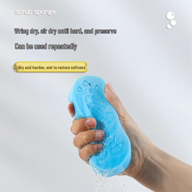 Soft Baby Bath Sponge Towel - Gentle On Skin for Kids & Women