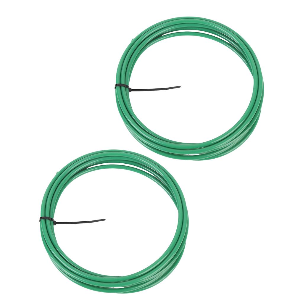 2 st Konditionerande Kopparrör Förlängning 4m(13 tum) L 38in Dia Inbyggd Böjremsbock