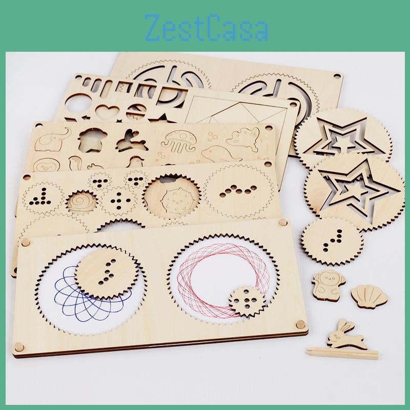 Childrens Educational Wooden Multifunction Practice Board With Handeye Coordination Training For Early Learning