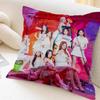 Fromis_9 Kpop Girl Group Cushion Cover Car Throw Pillow Case For Sofa Car Christmas Gift 40x40cm 45x45cm