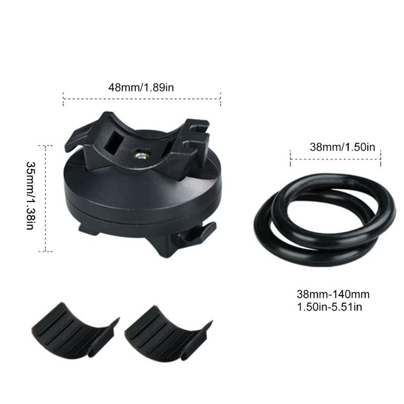Bicycles Flashlight Mount Clip Bike Torch Flashlight Bracket Band-Strap Holder