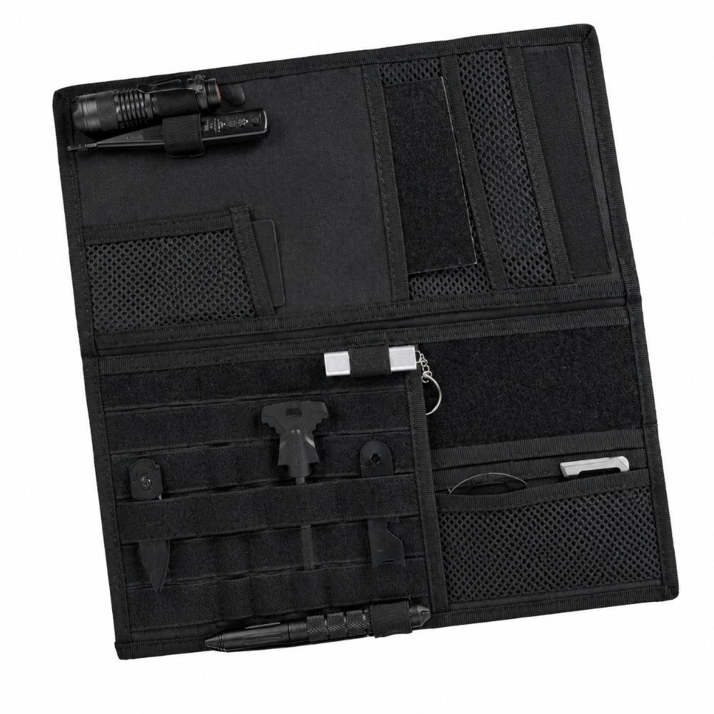 Multifunctional Sun Visor Storage Bag MOLLE Compatible Tool Holder Pouch Pickup Trucks SUVs Tool