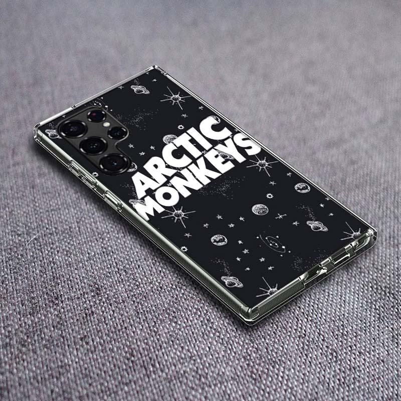 

Arctic Monkeys Phone Case For Samsung Galaxy S24 S23 S21 S20 FE S22 S26 Ultra S25 Edge S10 Plus Cover Clear TPU Capa Shell Coque Samsung S23