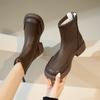 Fashion Snow Boots for Women 2025 New Model with Plush Warm Cotton Boots, Thick Soled Short Boots, Comfortable and Non Slip Ankle Boots