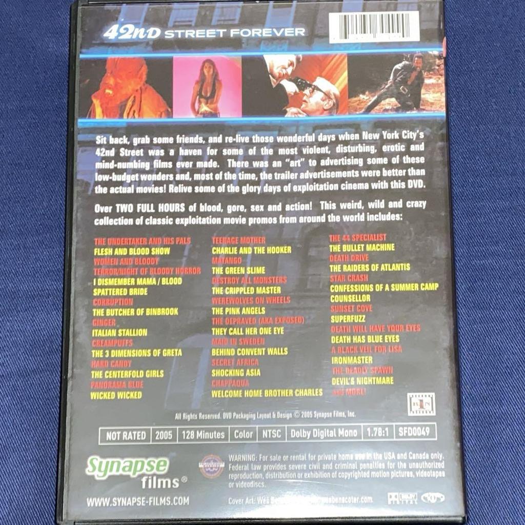 [USED] 42nd STREET FOEVER Vol.1 & 4 DVD