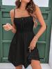 Elegant Summer Sleeveless Dress With High Waist Pleats For Casual Wear