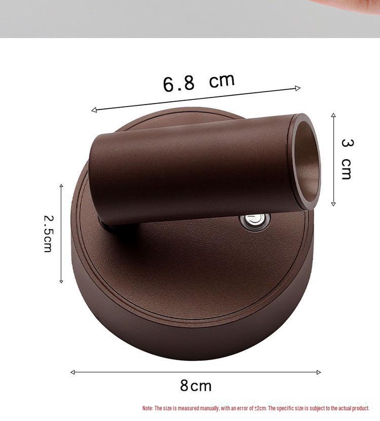 Wireless Magnetic Bedside Wall Lamp with Adjustable Angle, Modern Minimalist Design, Small Spotlight, Night Light.