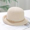Hat ladies sun hat new foreign style curling top hat fashion bucket hat basin hat sun protection hat women's hat sun hat