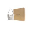 Coach Willow 28 Logo Print Bucket Bag Women Handbags Chalk-White CW882-LHXUN