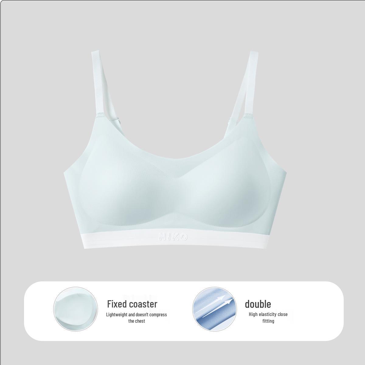Seamless Girls Underwear & Training Bra for Teens (Ages 13-15) XL (Weight: 110-130 lbs) - Antibacterial