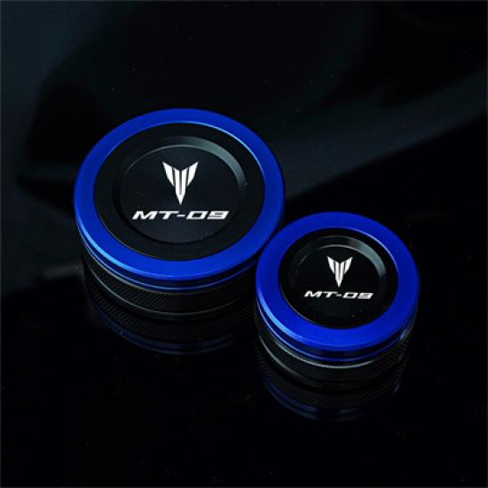 Dla Yamaha MT09 MT-09 Mt 09 SP Tracer -2023 motocykl przednia i tylna pokrywa zbiornika oleju hamulcowego pokrywa zbiornika