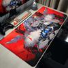 New Wallpaper Hololive Amane Kanata Mouse Pad Cute Anime HD Computer Keyboard Accessories XXL Pc Gamer Non-slip Deskmat Mousepad