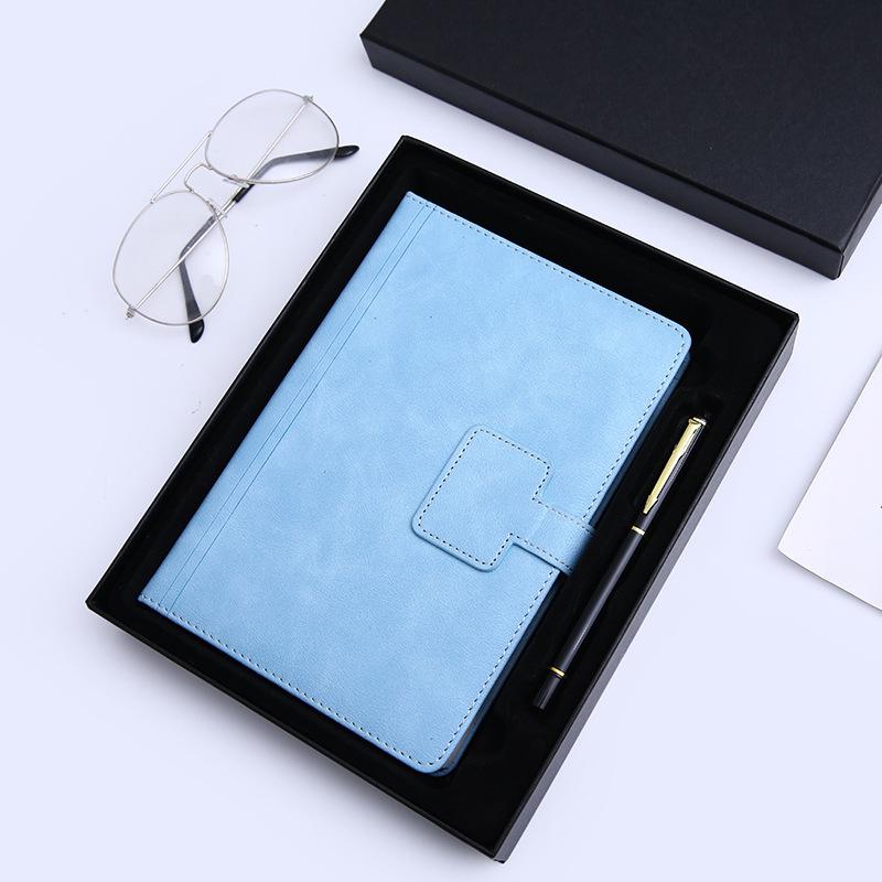 A5 Colorful Snap Button Notebook - Student & Office Notepad with Logo Customization
