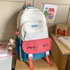 Schoolbag1011 New College Students Simple and Versatile Korean Version Niche Design Sense Large Capacity Schoolbag Unisex Backpack
