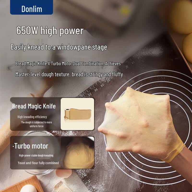 Donlim DL-TM018 Intelligenter Automatischer Brotbackautomat CN-Stecker (Adapter enthalten)