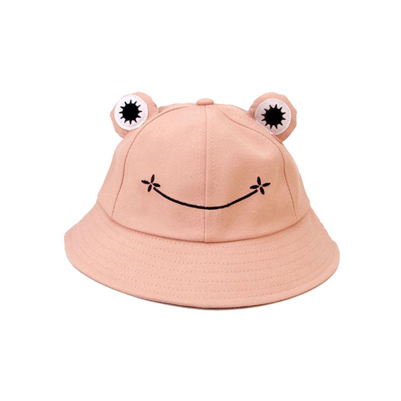 2020 Spring/Summer Parent-Child Frog Bucket Hat - Korean & Japanese Style Women's Sun Hat