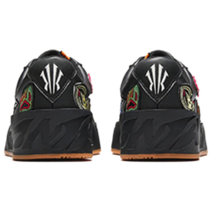 Anta Hélà Cultura de Rua Estilosa Suporte Durável Tênis Cano Baixo Tênis Masculinos Básico-Preto 112541802S-2