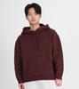 Beoteunseoul Hooded Round Mix Knit (Brown)