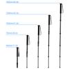 C-333 Carbon Fiber Portable Outdoor Telescopic Monopod Tripod Mountaineering Cane for DSLR Camera