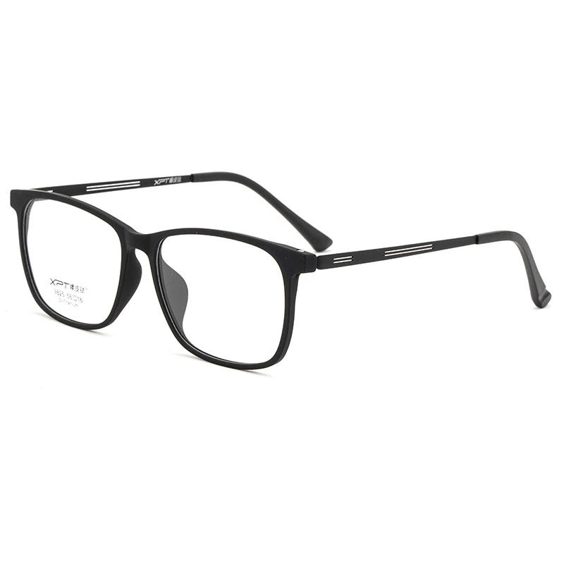 Ultra-light Fashion TR90 Glasses Frame Flexible Pure Titanium Myopia Optical Eyeglasses Frame Men