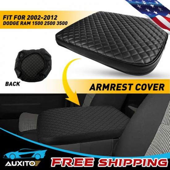 

For Dodge RAM 2500 1500 3500 1x 2002-2012 Console Center Lid Armrest Elbow Cover