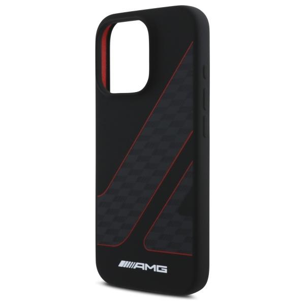 Amg Amhmp16L2Scfr Iphone 16 Pro 6.3     Czarny/Black Hardcase Checkered Flag Pattern Magsafe