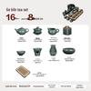 Ge Kiln Ceramic Kung Fu Tea Set