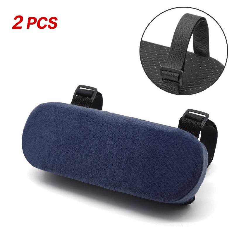1/2Pcs Soft Armrest Cushion Pp Sponge Foam Home/Office Chair Arm Rest Covers Computer Gaming Elbow Cushion Removable Washable
