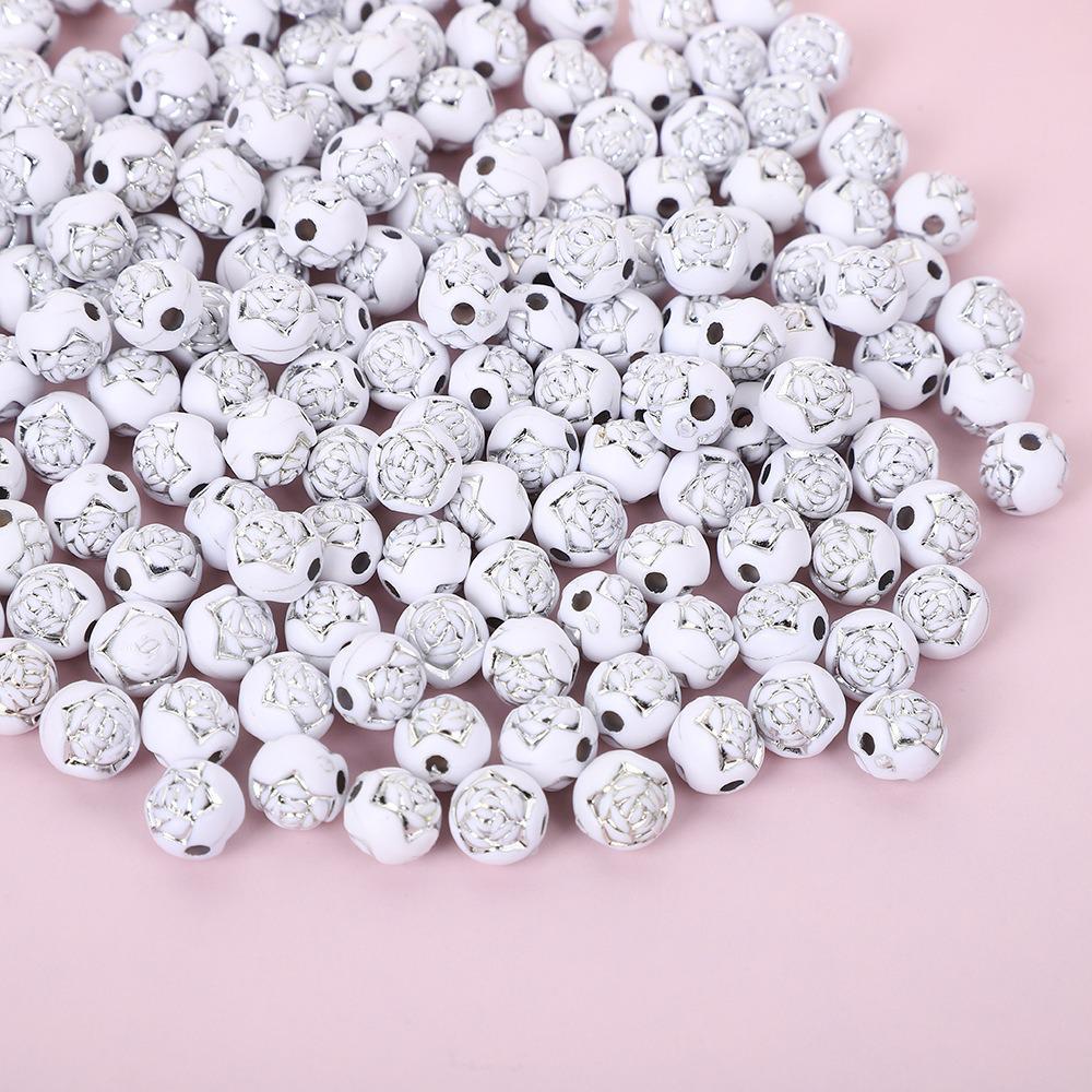 Acrylic Letter Beads for Kids' Jewelry Making – Educational DIY Beading Accessories