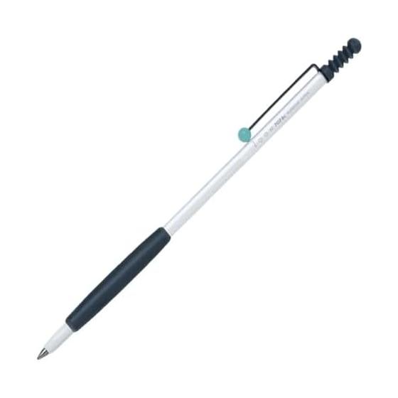 Tombow Oil-Based Ballpoint Pen ZOOM 707 0.7mm White Green with Gift Case