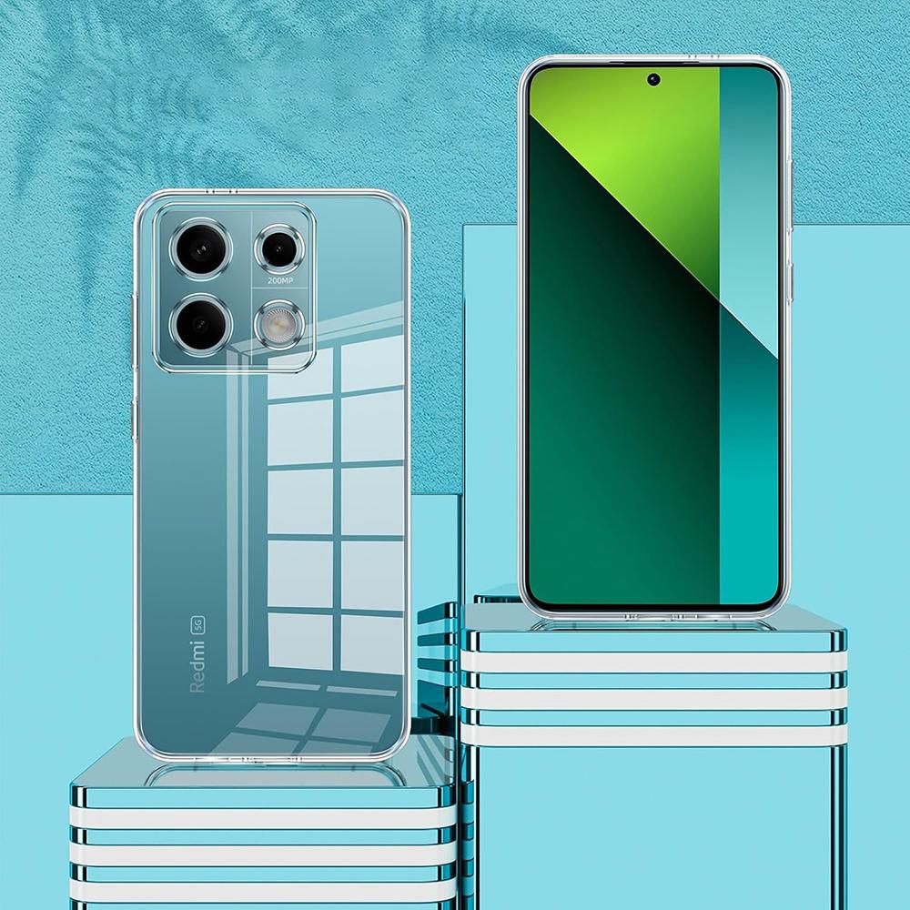 Transparente Silikon Weichhülle Für Xiaomi POCO X7 X6 X5 X4 X3 F6 F5 Pro F4 F3 5G Klar Ultra Dünne Hülle Stoßfeste Schale Coque