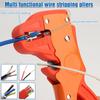 2 In 1 Automatic Quick Strip Quickstriper Wire Striper Self Adjusting Wire Stripper Multifunctional Wire Stripper Crimper Cable